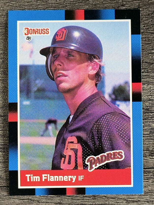 1988 Donruss #328 Tim Flannery