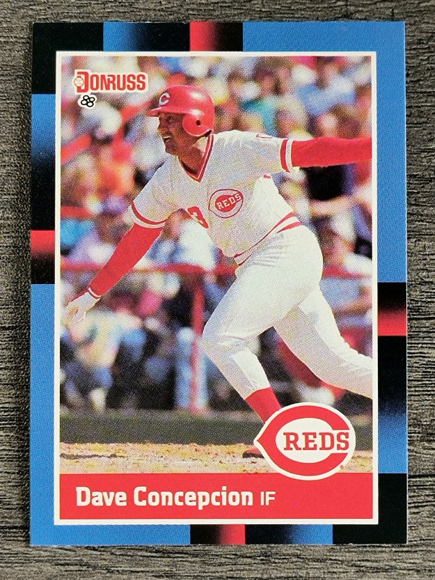 1988 Donruss #329 Dave Concepcion