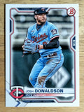 2021 Bowman #96 Josh Donaldson