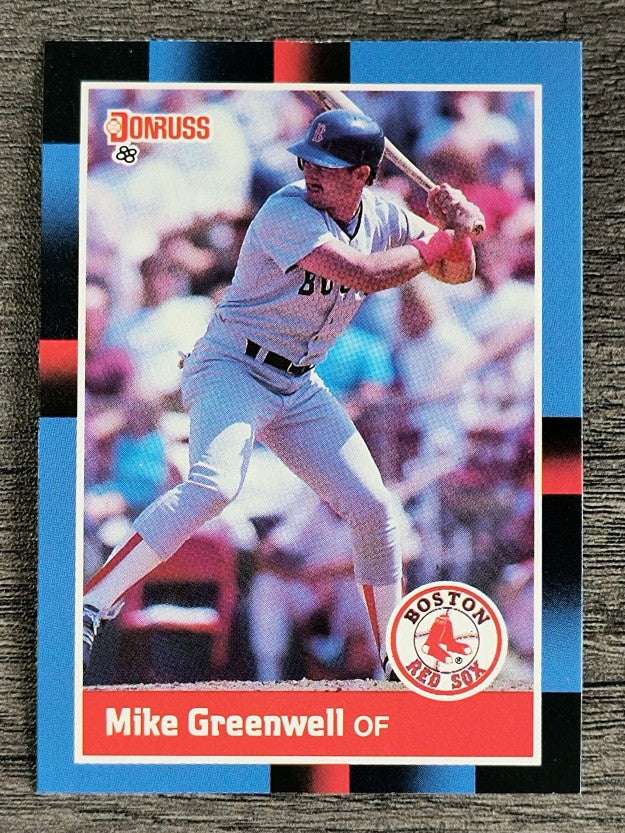 1988 Donruss #339 Mike Greenwell