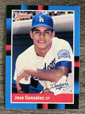 1988 Donruss #341 Jose Gonzalez