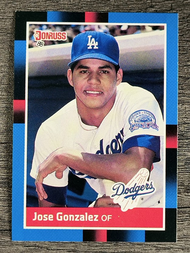 1988 Donruss #341 Jose Gonzalez