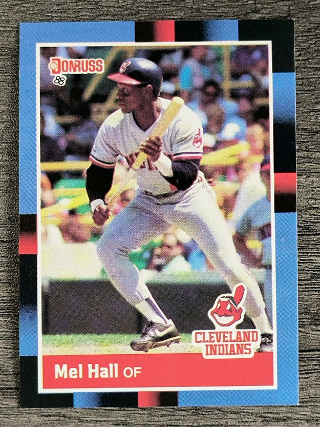 1988 Donruss #342 Mel Hall
