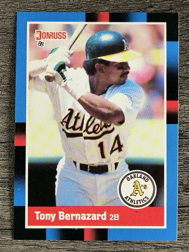 1988 Donruss #344 Tony Bernazard