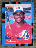 1988 Donruss #345 Tim Raines