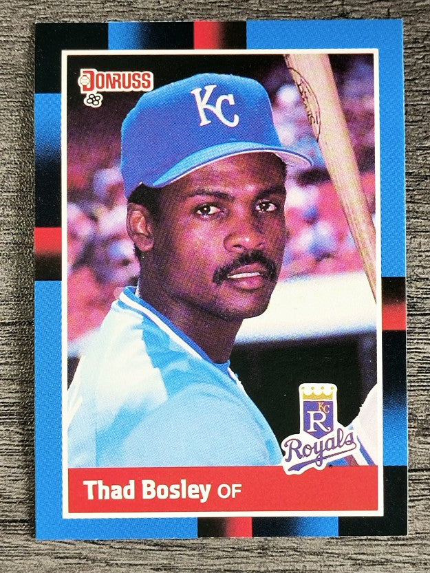 1988 Donruss #348 Thad Bosley