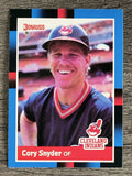 1988 Donruss #350 Cory Snyder