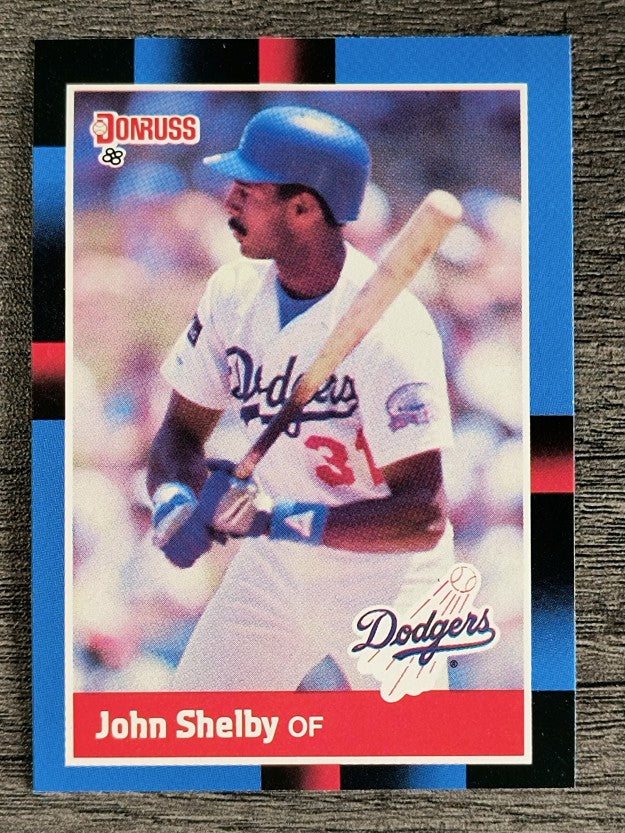 1988 Donruss #352 John Shelby