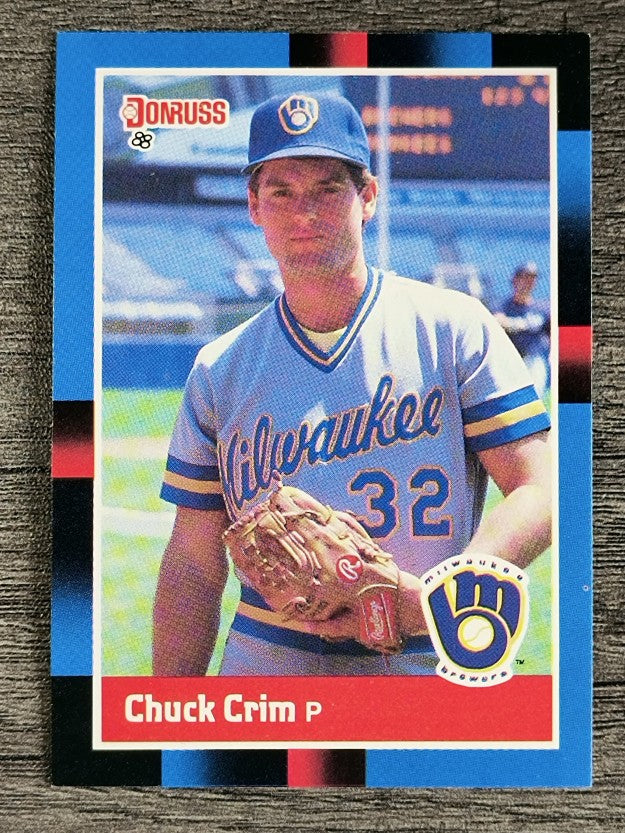 1988 Donruss #355 Chuck Crim