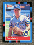 1988 Donruss #355 Chuck Crim