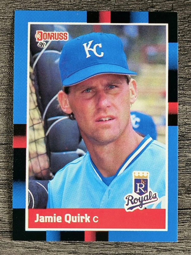 1988 Donruss #404 Jamie Quirk