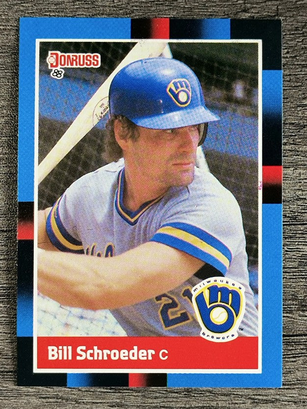 1988 Donruss #419 Bill Schroeder