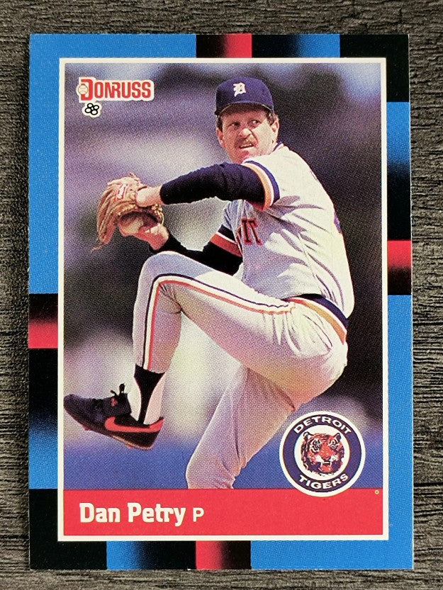 1988 Donruss #476 Dan Petry
