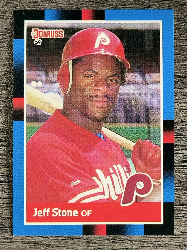 1988 Donruss #482 Jeff Stone