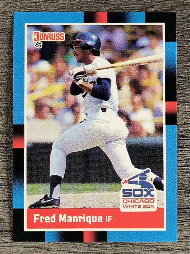 1988 Donruss #493 Fred Manrique