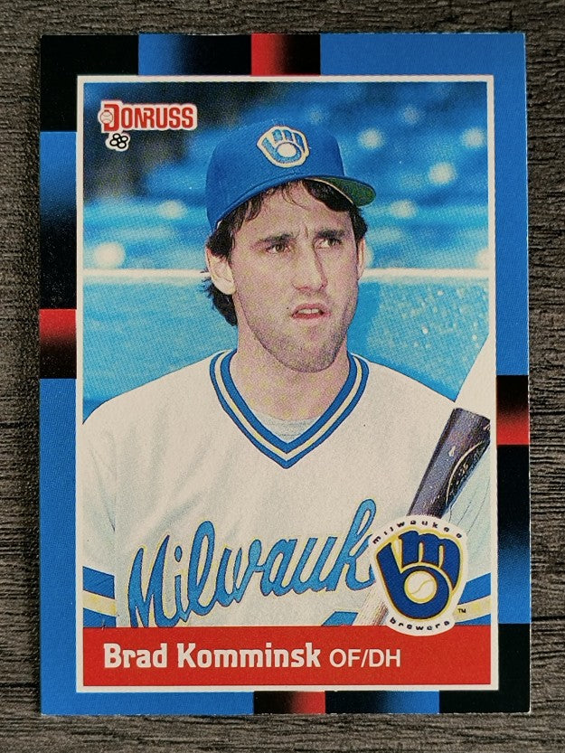 1988 Donruss #583 Brad Komminsk