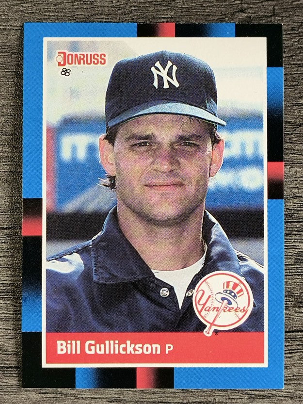 1988 Donruss #586 Bill Gullickson