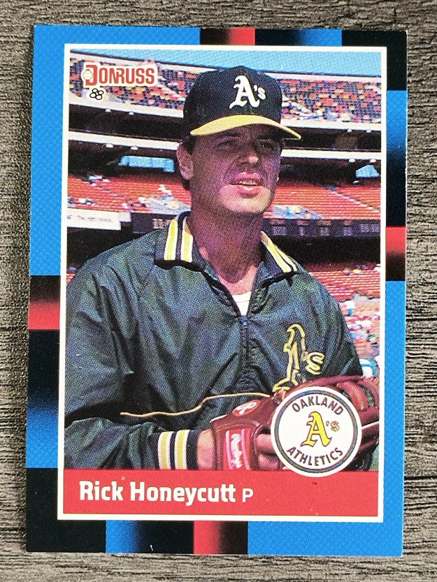 1988 Donruss #590 Rick Honeycutt