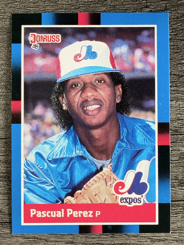 1988 Donruss #591 Pascual Perez