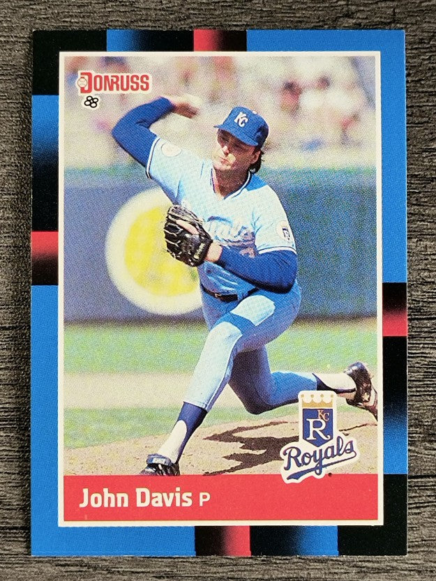 1988 Donruss #594 John Davis RC