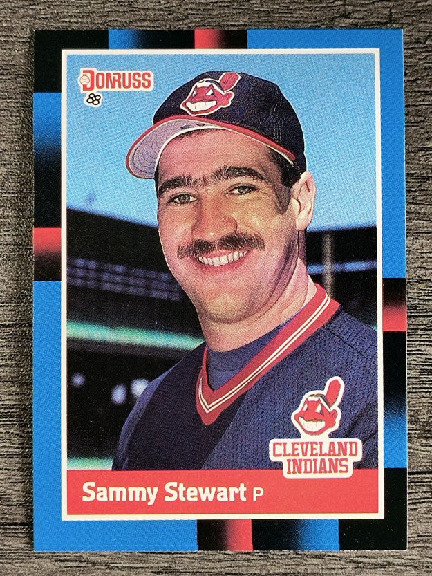 1988 Donruss #596 Sammy Stewart