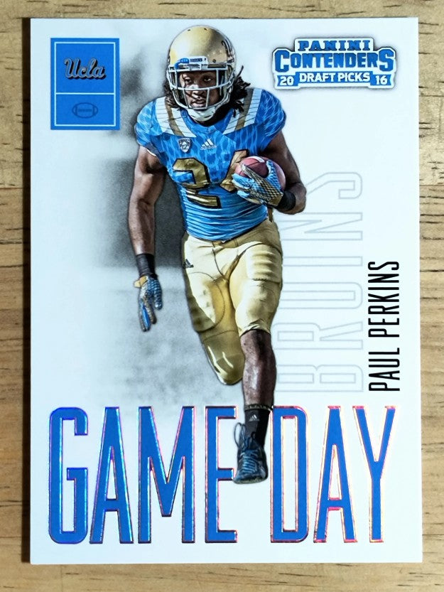 2016 Panini Contenders Draft Picks Game Day Tickets #17 Paul Perkins