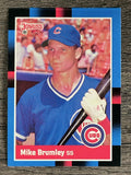 1988 Donruss #609 Mike Brumley