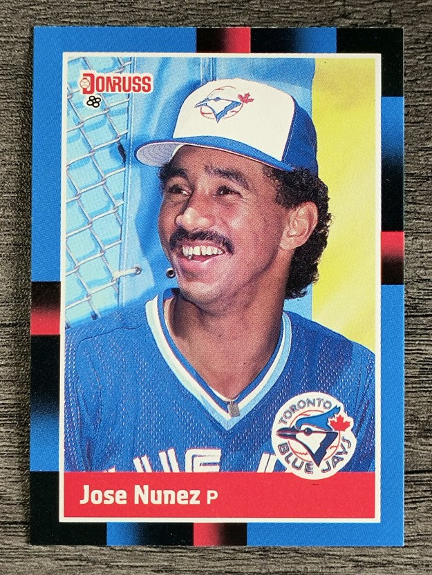 1988 Donruss #611 Jose Nunez SP