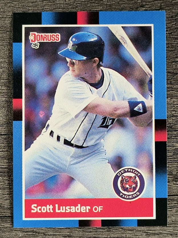 1988 Donruss #615 Scott Lusader