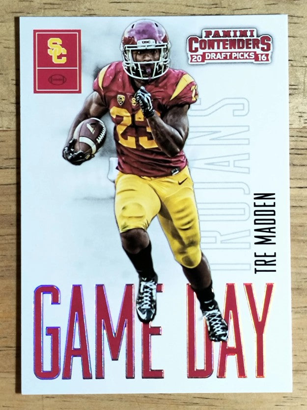 2016 Panini Contenders Draft Picks Game Day Tickets #31 Tre Madden