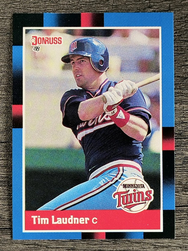 1988 Donruss #631 Tim Laudner