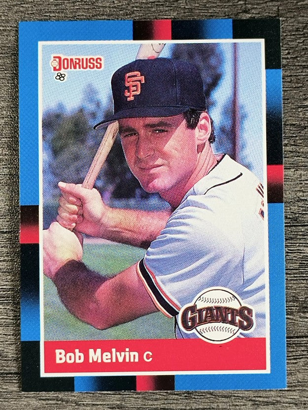 1988 Donruss #638 Bob Melvin