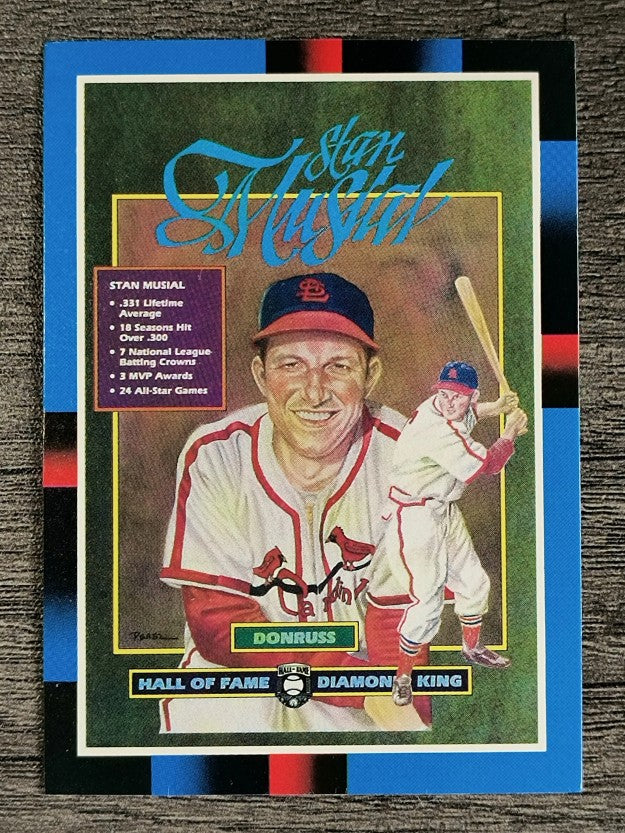 1988 Donruss #641 Stan Musial Puzzle