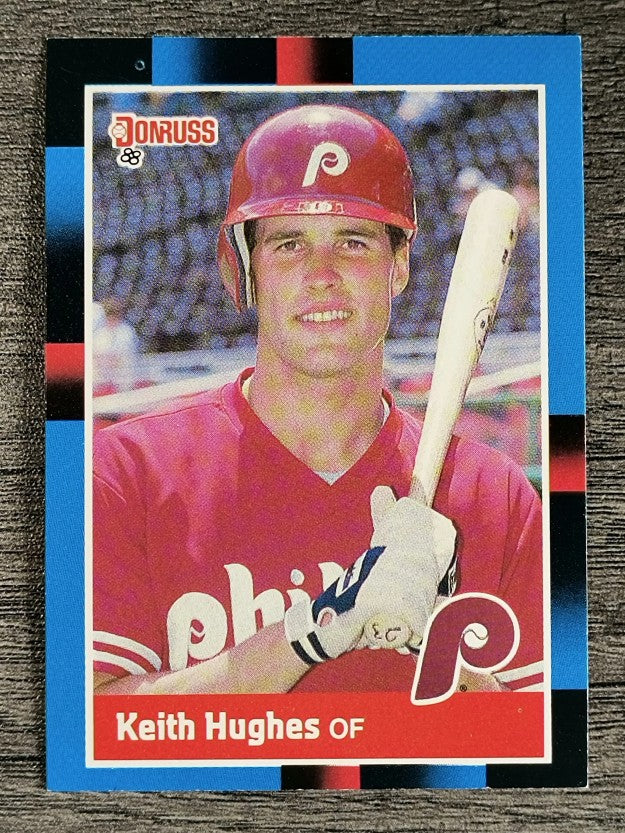 1988 Donruss #643 Keith Hughes RC