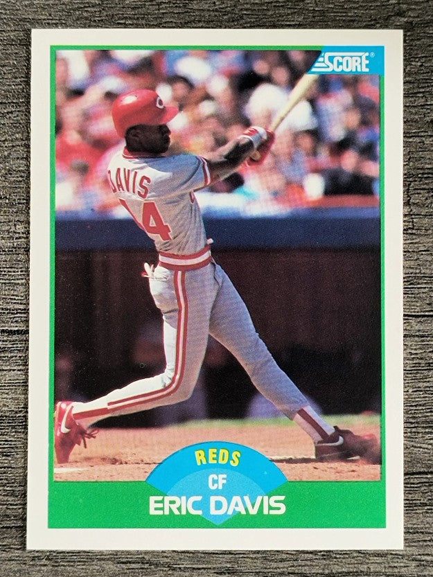 1989 Score #109 Eric Davis