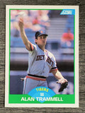 1989 Score #110 Alan Trammell