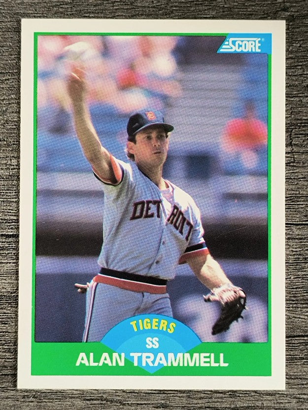 1989 Score #110 Alan Trammell