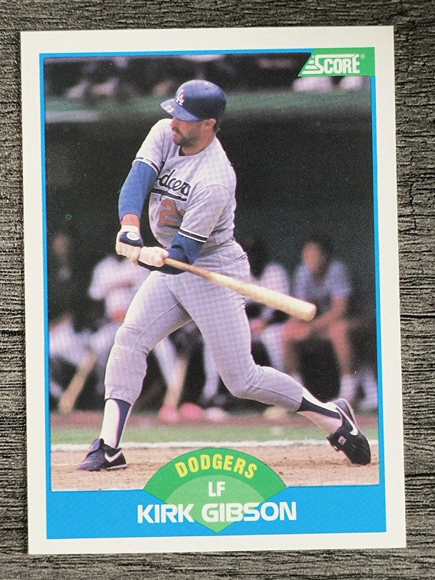 1989 Score #210 Kirk Gibson
