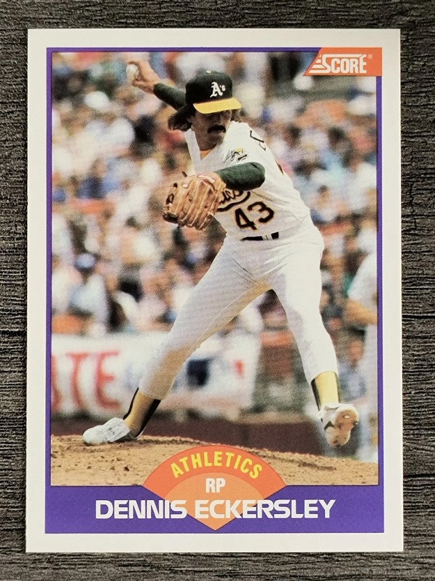 1989 Score #276 Dennis Eckersley
