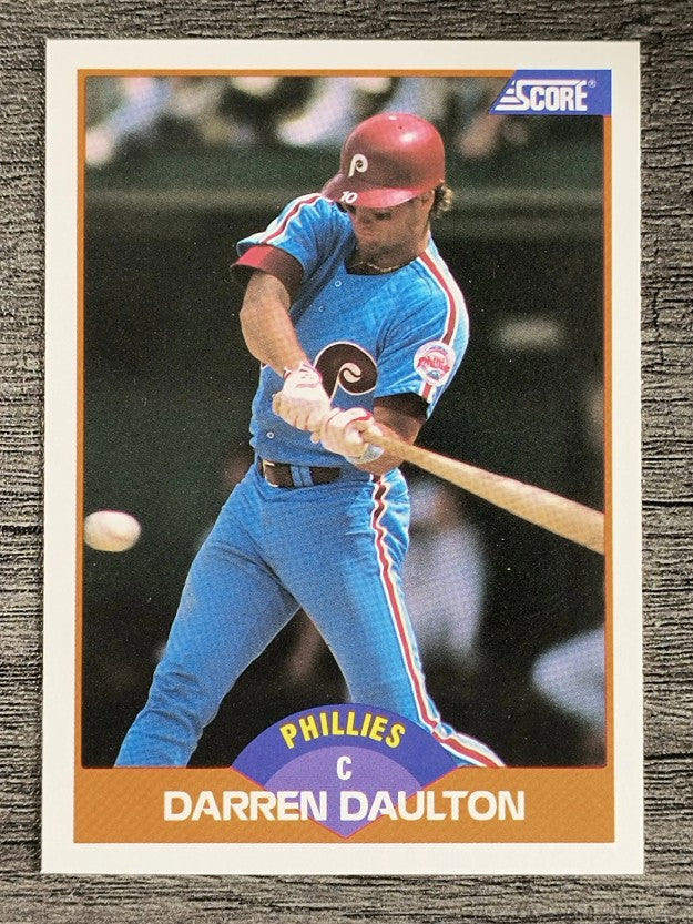 1989 Score #413 Darren Daulton