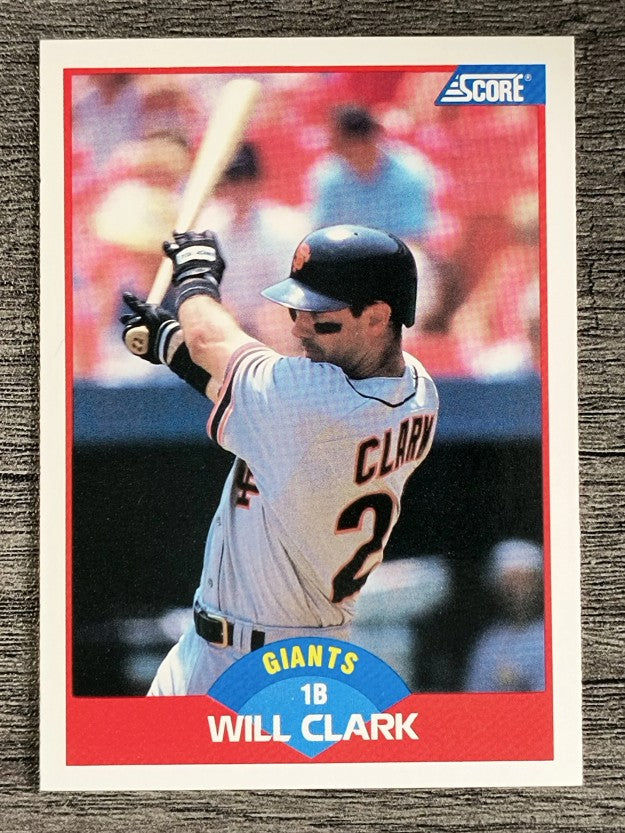1989 Score #450 Will Clark