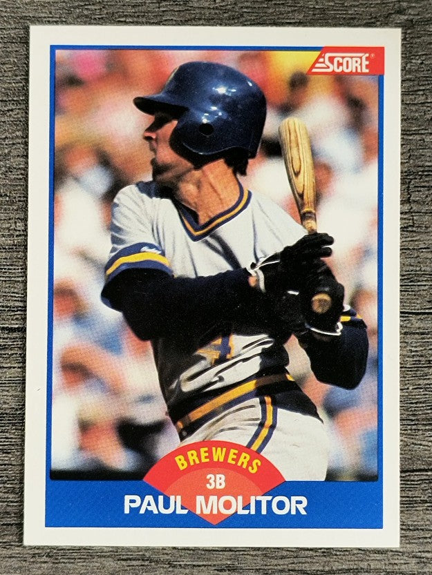 1989 Score #565 Paul Molitor