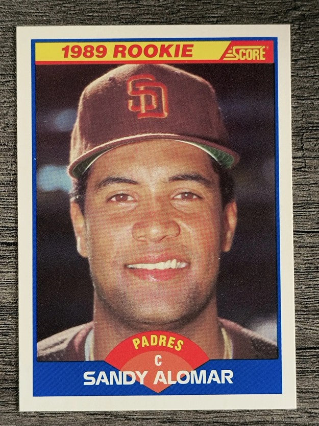 1989 Score #630 Sandy Alomar Jr. RC
