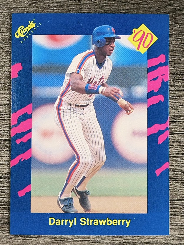 1990 Classic Blue #33 Darryl Strawberry