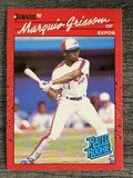 1990 Donruss #36 Marquis Grissom RC