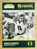 2016 Panini Contenders Draft Picks Old School Colors #15 Marcus Mariota