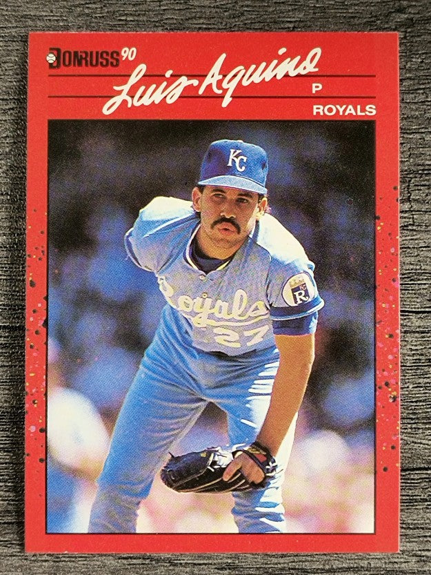 1990 Donruss #179 Luis Aquino