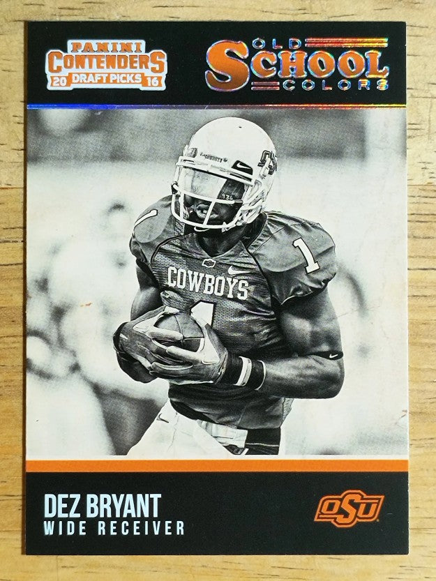 2016 Panini Contenders Draft Picks Old School Colors #10 Dez Bryant