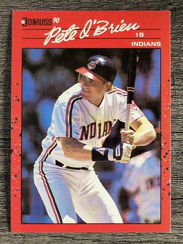 1990 Donruss #202 Pete O'Brien