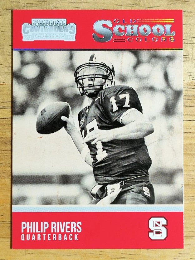2016 Panini Contenders Draft Picks Old School Colors #20 Philip Rivers